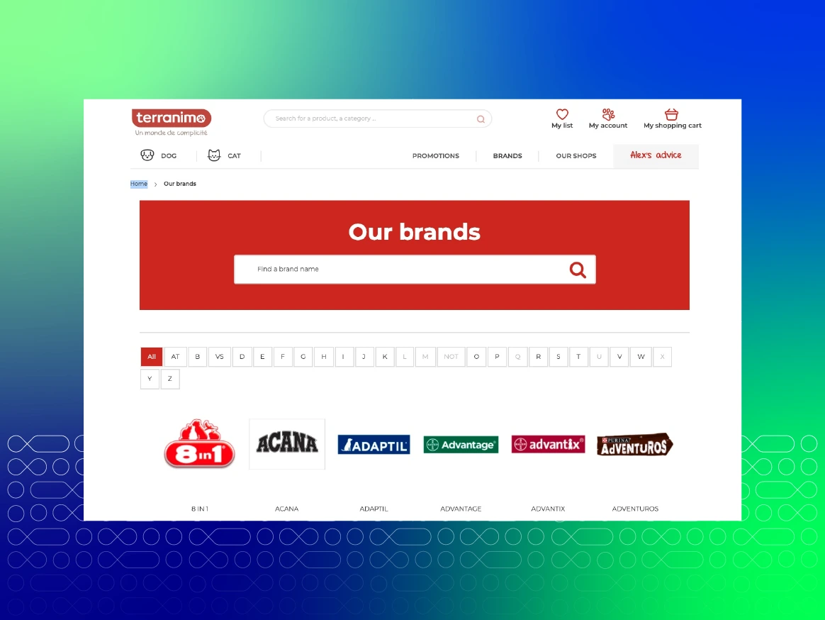 mageplaza shop by brand on actual stores